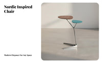 Three-Legged capsule Chair Nordic Design Single Sofa distinctive Shape for Lounge Area