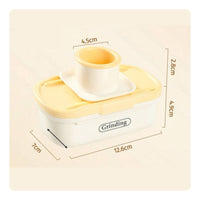 Ginger Grinder Manual Garlic Grinder Double-Sided Blade