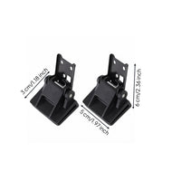 2 Pieces Turntable Lid Hinge Angular Audio Accessory Dust Protection