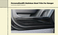 Ranger 2023-2025 stainless sill guard