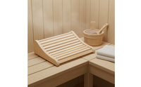 Wooden Sauna Pillow Lightweight Wooden Sauna Backrest Smooth Rounded Corners Cervical Support Pillow