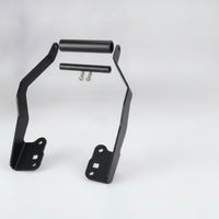 Metal Motorcycle Handlebar Mount with Crossbar Rigid Navigation Bracket with Crossbar Versatile Motorcycle Mount Precision-Engineered for Adventure Riders