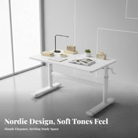 Kids Desk and Chair Set Solid Wooden Core Height Adjustable Study Desk Bookstand Adjustable children's Study Table for Students, Girls