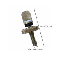 Tool-Effortless Stainless Steel Fin Screw Plate Rustproof Watersports Hardware Secure Fastening for Paddleboarders