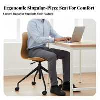 Armless Rolling Chair Quiet Casters Armless Upholstered Rolling Chair