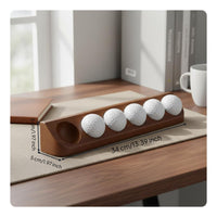 Golf Ball Display Case Gift Sports Decor Space-Saving for Desk