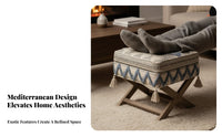 Armless Floor Sofa Module North African evoking Living Room Furniture Easy Assembly