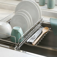 Wire Rack with Hooks Space-Saving Sponge Holder with Hook Compact for Rv Kitchen