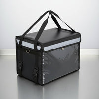Food Delivery Box Waterproof Insulated Food Delivery Bag Large Capacity for Caterers, Restaurants, Commercial Use, Grocery Shopping, Picnic