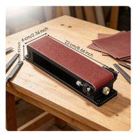 Sandpaper Clamp Strong Coil Grip Sandpaper Clamp Holder Adjustable Tension