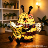 跨境新品 Bee Reading Light 桌面装饰小夜灯可爱蜜蜂造型阅读灯
