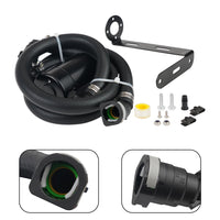 Black Works Racing Aluminum Oil Catch Can Kit for Ford F150 Raptor