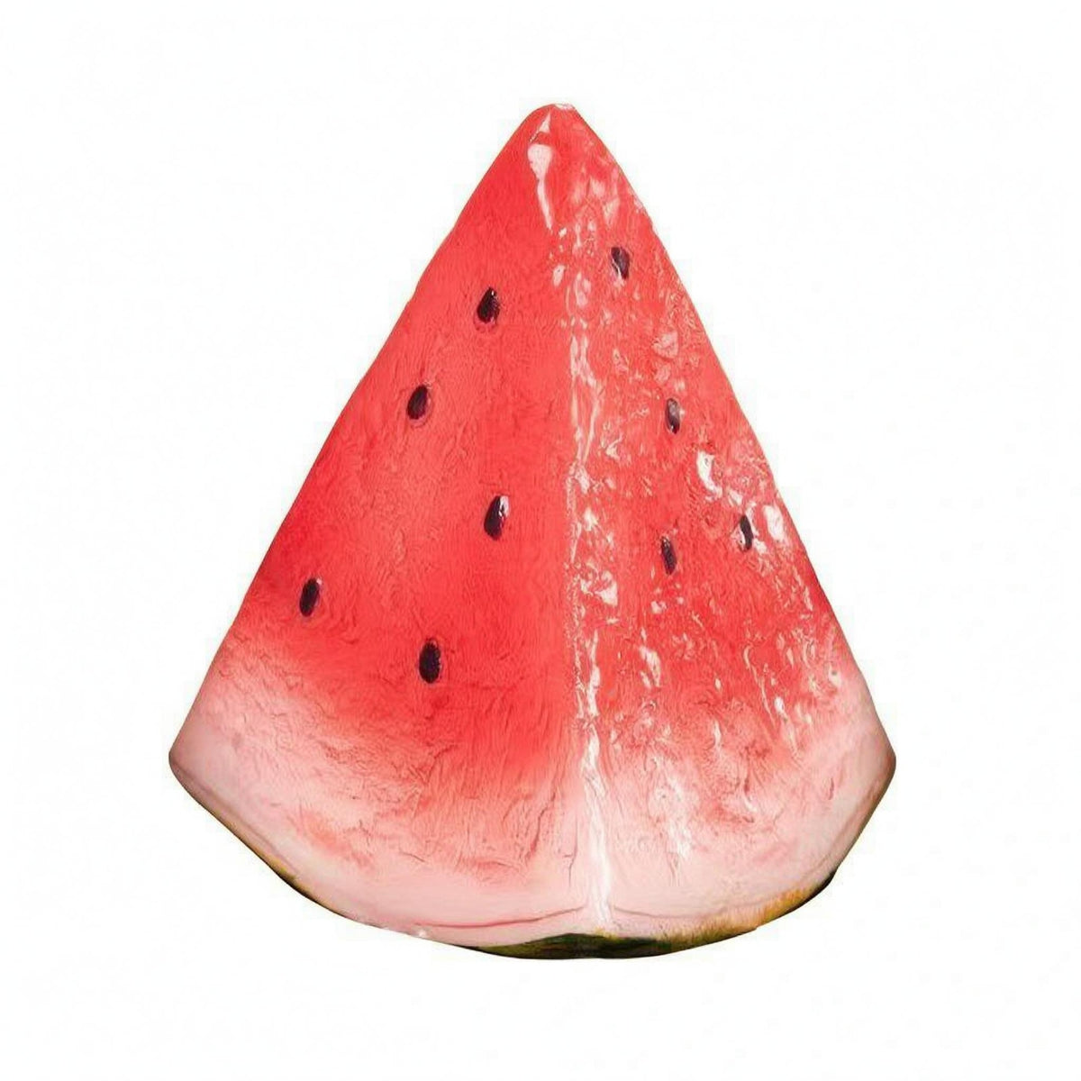 Watermelon Tea Pet Color Changing Resin Watermelon Figurine Decorative