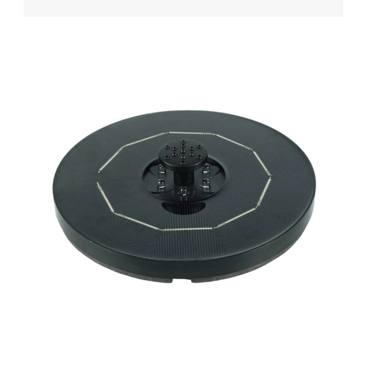 Solar Fountain with LED Lights Upgraded Floating Solar Fountain Adjustable