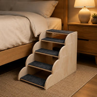Dog Stairs Non-Slip Multi tier Pet Stairs Gentle Slope Cat Stair Ramp for Bed