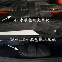 Dore Thickened Waterproof Guitar Bag for 36/40/41/42 Inch Acoustic and Classical Guitars, Oxford Fabric, Blue