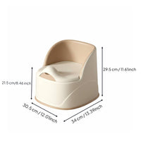 Child Potty Training Seat Splash Guard Infant Urinal Pot Anti-Tip Design