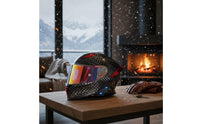 Full-Cover | Carbon-Fiber-Pattern, Aerodynamic, Full Face, for Daily Commuting
