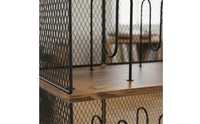 Three-Tier Vinyl Album Stand Easy Assemble 3 Shelf LP Organizer Exposed Mesh