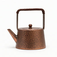 Tea Kettle with Spout Artisanal Cookware Elegant for Tabletop Brewing