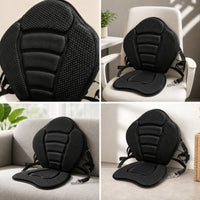 Kayak Seat Padded Kayak Seat with Back Support Contoured Cushion for Boaters, Kayaking