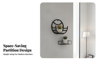 vertical surfaceMounted Pot Bracket toolwithout drilling Installation vertical surfaceMounted Pot Basket for Porch