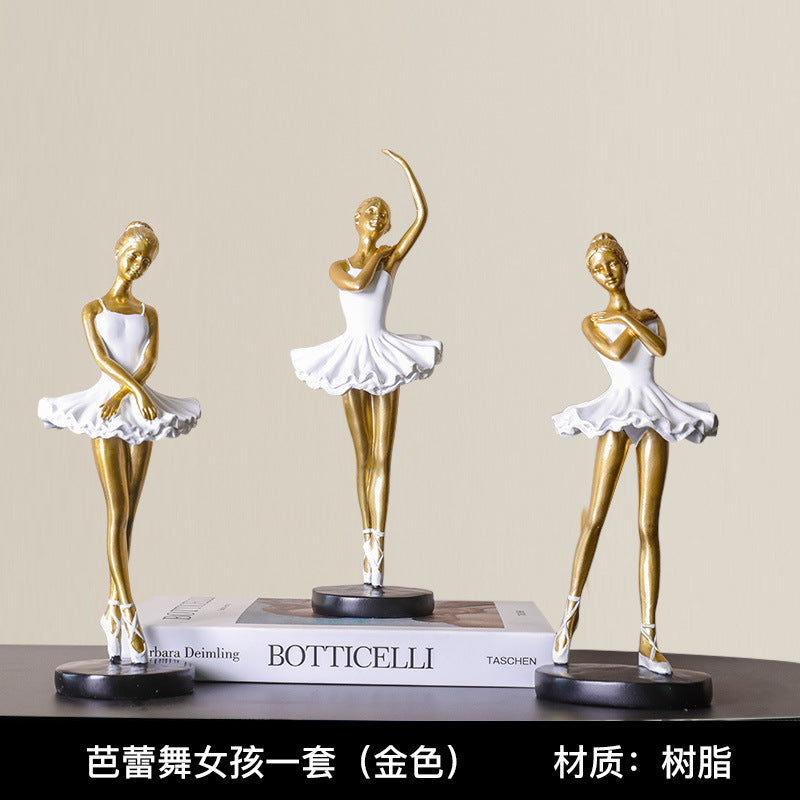 Gold Ballet Girl SET