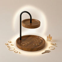 Two-Tier Tabletop Rack Arched Support Tiered Shelf Stand Multi Purpose Display Riser for Desktop