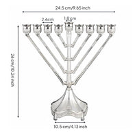 9 Branch Candelabra Artistic Nine Arm Candlestick Sturdy for Banquets