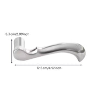 Adjustable privacy door handle, durable