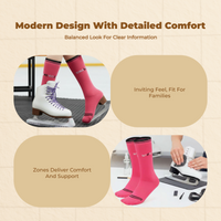 Girls' Skating Tights Durable, Anti-Slip, Winter Home