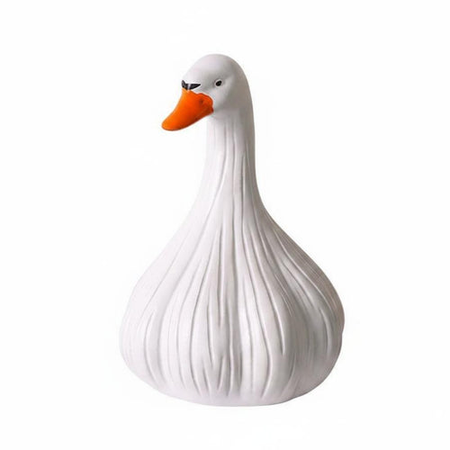 Duck Figurine Feather Textures Room Decor Smooth Finish