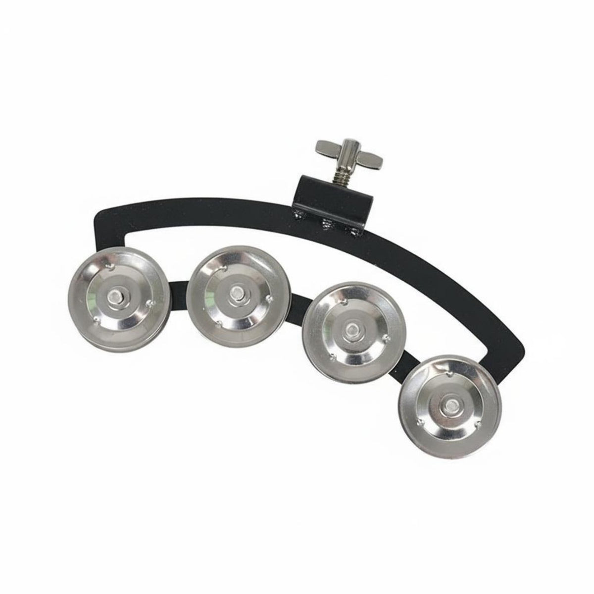 Easy To Use Snare Drum Tambourine Lightweight Snare Drum Jingle Attachment Long-Lasting for Drummers, Studio Recording, Live Performance
