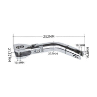 Anchor Connector with Articulated Body Mirror Polished Anchor Chain Rotating Link Smooth Hardware for Anchoring