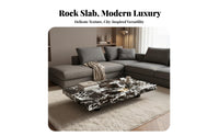 Minimalist Design Sleek Square Coffee Table Scratch-Resistant Home Furniture Easy to Clean Long-Lasting Build for Interior Decorators, Homeowners, Renters, Living Room, Lounge Area, Den, Office Lobby