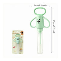 Pet Medicine Feeder Soft Rubber Tips Liquid Medicine Feeder Silicone Head