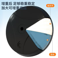 Outdoor Frisbee Throwing Game Set with Metal Stand