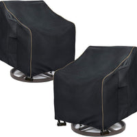 Outdoor Swivel Chair Cover Waterproof Dustproof Patio Furniture Protector