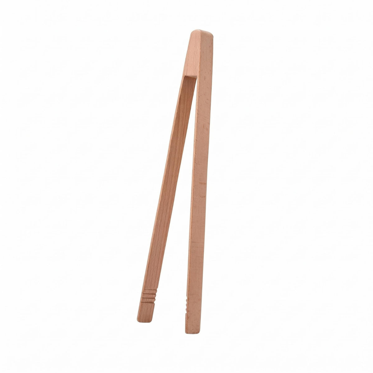 Wooden Food Clip Unwaxed Serving Tongs Slim Arms