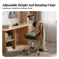 Armless Adjustable rotate Chair Minimalist design Office Furniture for Study Room