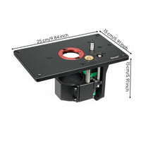 Trim Router Lift Table Micro Adjustment Inverted Router Lift Stable Clamping