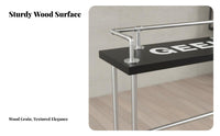 Long utilitarian Highhigh-high-top table Set business-grade Grade Counter Height Table and Stool Set Space-Saving Dining Furniture for Cafe Owners, Bar, Living Room