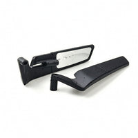 Matte Black Blade Motorcycle Mirror Adjustable Motorcycle Rearview Mirror Sleek Sturdy for Handlebars