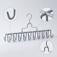 Multi-functional Rotating Hanger for Lingerie, Scarves, and Belts - Space-Saving Organizer