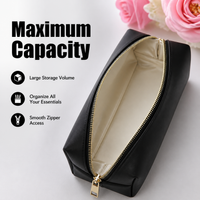 Synthetic Leather Pencil Case for Australian Students, Zipper Pencilcase, Faux Leather Pen Case, University Stationery Storage Bag