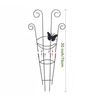 Climbing Plant Support Weather Resistant Garden Decor for Balcony