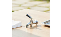 Polished Faucet with Lever Handle Threaded Dispenser Faucet Sturdy Beverage Dispenser Tap Leak-Proof for Tea Shops
