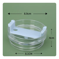 Leak Resistant 30/40oz Tumbler Lid Straw Friendly Tumbler Slider Lid for Car, Travel