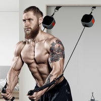 Resistance Pulley System Multi Muscle Training Home Gym Pulley Set