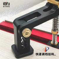 木工滑槽压板压料夹快速定位夹压紧定位45型30型工作台配件工具